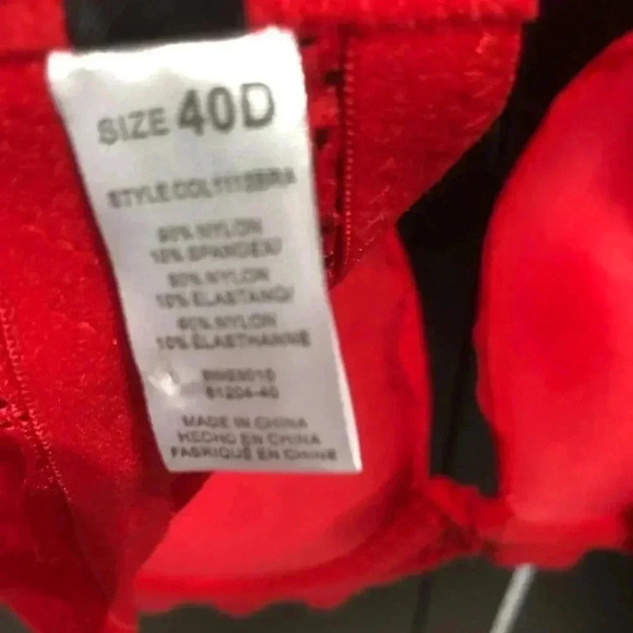 Kiss & Tell Intimates Des Lace overlay,padded,adjustable straps, sexy bralette - Picture 7 of 7